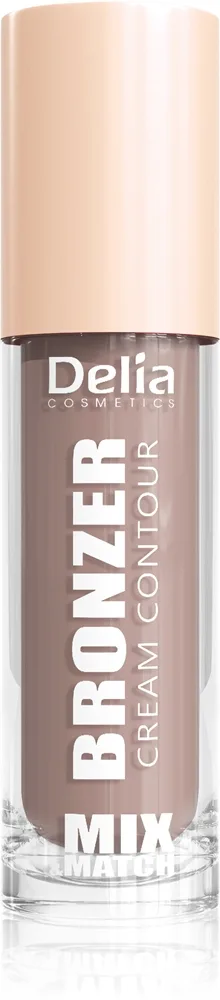 Delia Cosmetics Mix&Match Bronzer Cream Contur nestemäinen aurinkopuuteri sävy 05 4 ml