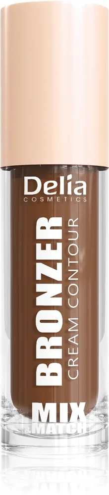 Delia Cosmetics Mix&Match Bronzer Cream Contur nestemäinen aurinkopuuteri sävy 07 4 ml