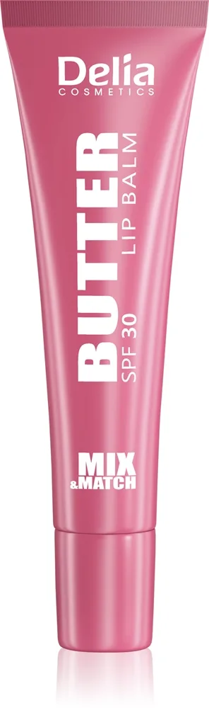 Delia Cosmetics Mix&Match Butter Lip Balm sävyttävä huulibalsami SPF 30 sävy Date Tine 10 ml