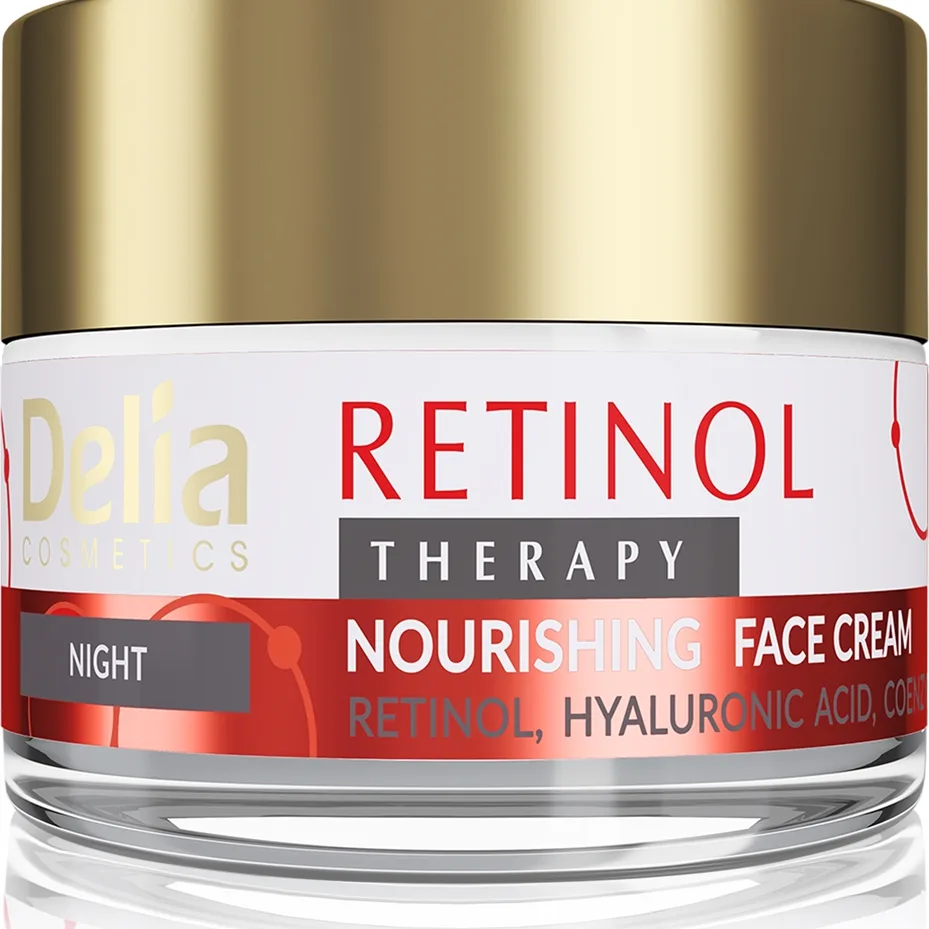 Delia Cosmetics Retinol Therapy Närande nattkräm 50 ml