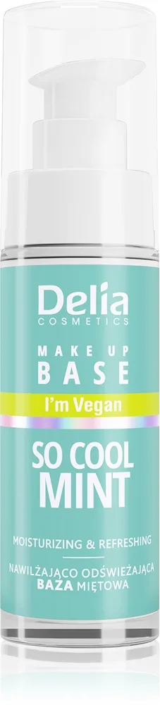 Delia Cosmetics So Cool Mint Fugtgivende makeup primer 30 ml