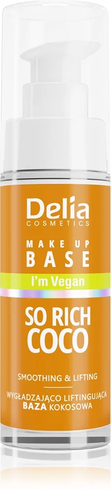 Delia Cosmetics So Rich Coco Mjukgörande sminkprimer 30 ml