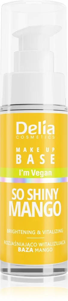 Delia Cosmetics So Shiny Mango Lysnende makeupprimer 30 ml
