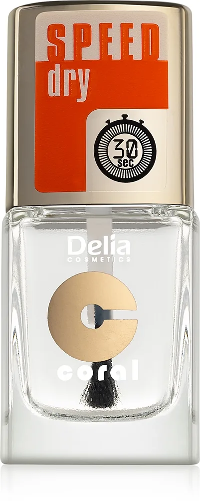 Delia Cosmetics Speed Dry Hurtigttørrende overlag 11 ml