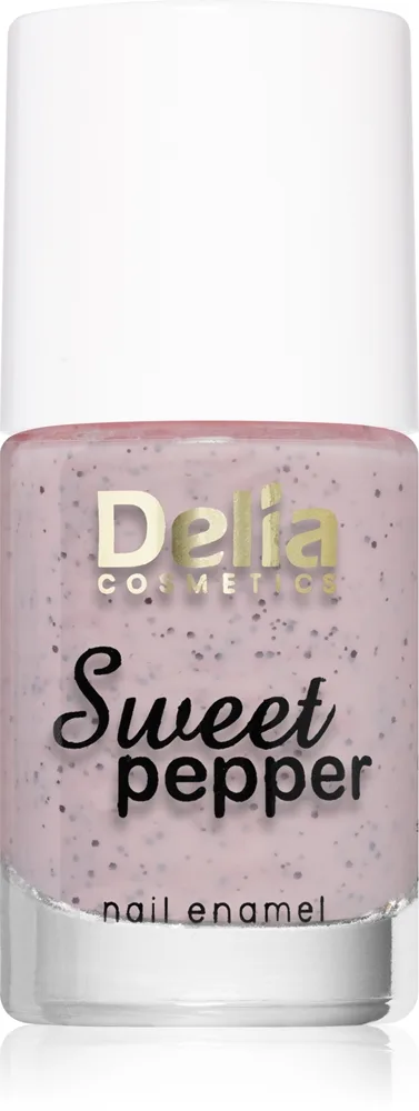 Delia Cosmetics Sweet Pepper Black Particles kynsilakka sävy 03 Capri 11 ml
