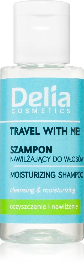 Delia Cosmetics Travel with me kosteuttava shampoo 50 ml