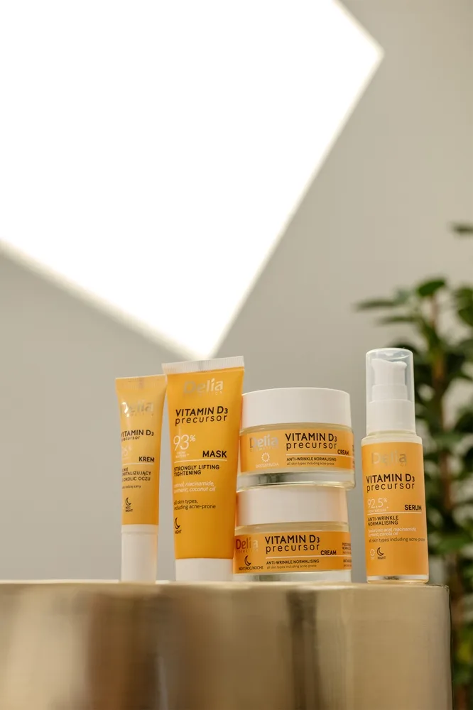 Delia Cosmetics Vitamin D3 Precursor Lyftande mask för natten 50 m