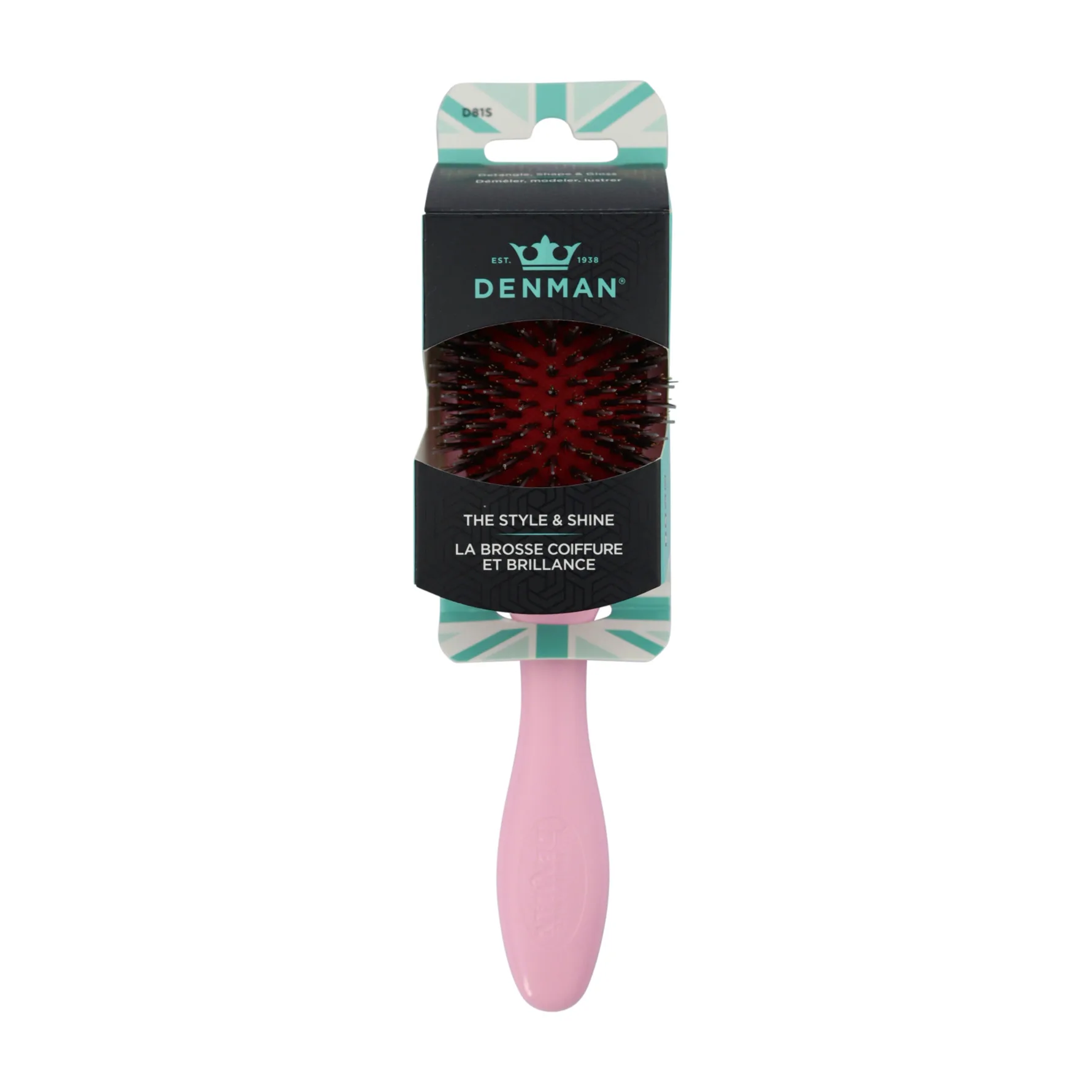 Denman D81S The Style & Shine Small Pink Crush 1 pcs