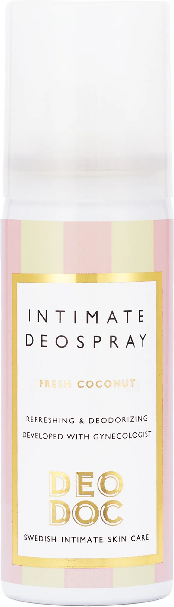 DeoDoc Fresh Coconut Intimate Deospray 0% Aluminium Salt 50 ml
