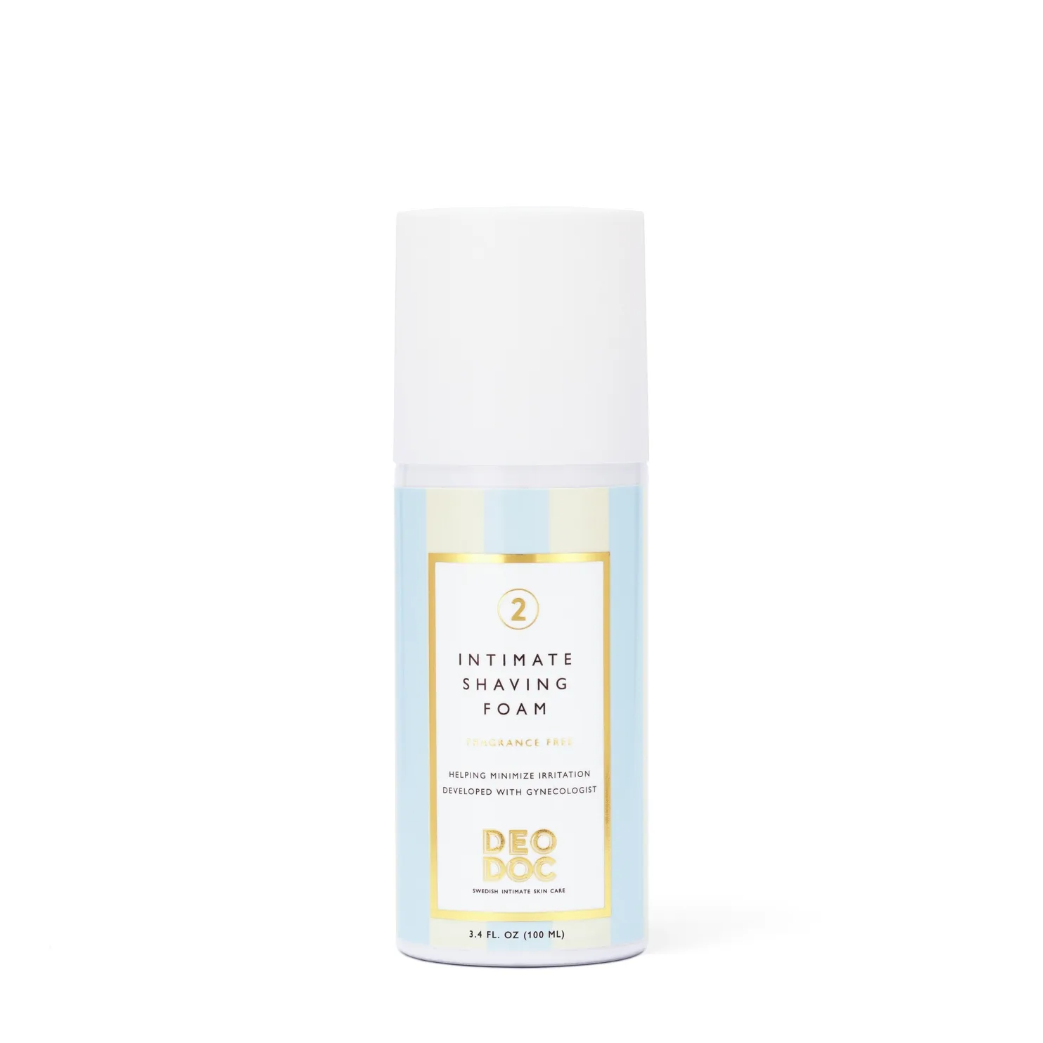 DeoDoc Shaving Foam Fragrance Free 100 ml