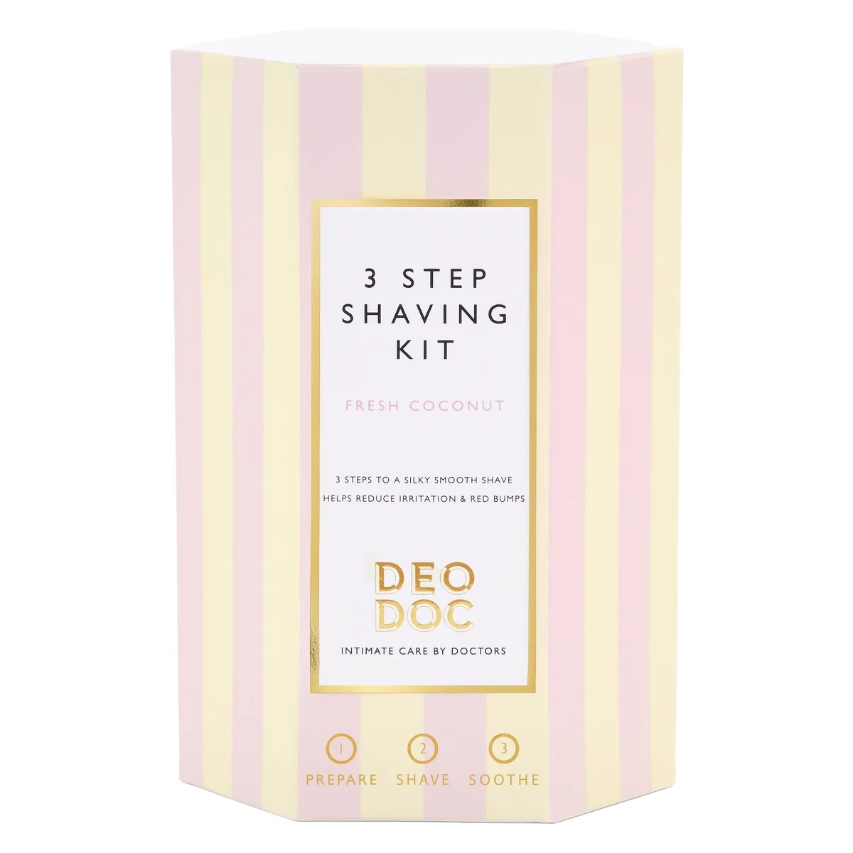 DeoDoc Intimate Shaving Trio Fresh Coconut 3 st