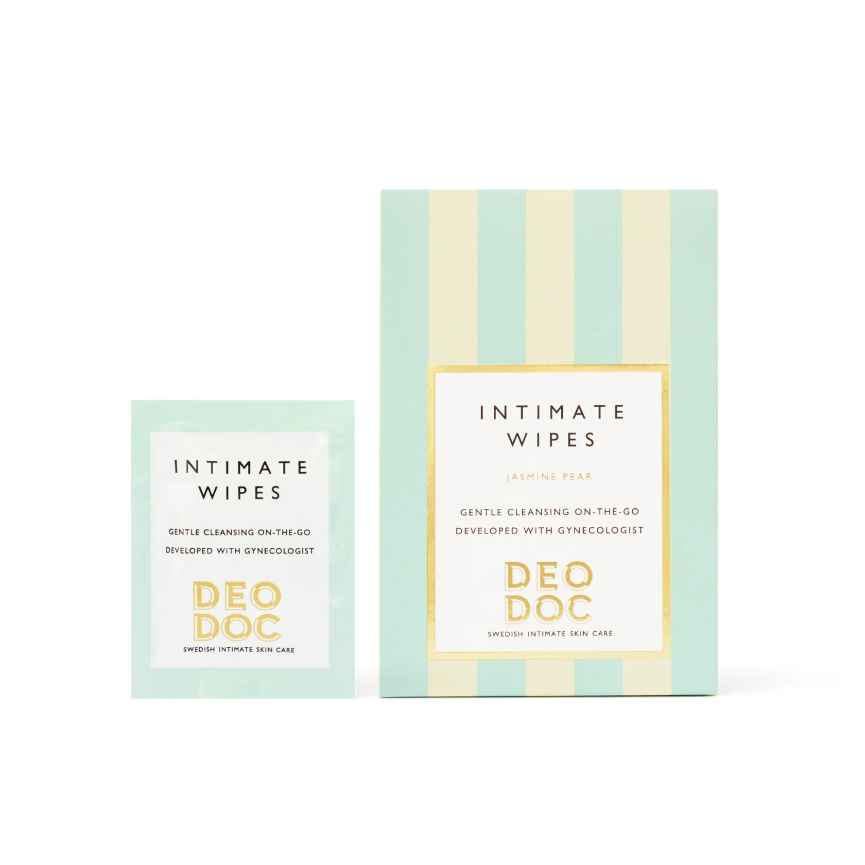 DeoDoc Intimate Wipes Jasmine Pear 10 st