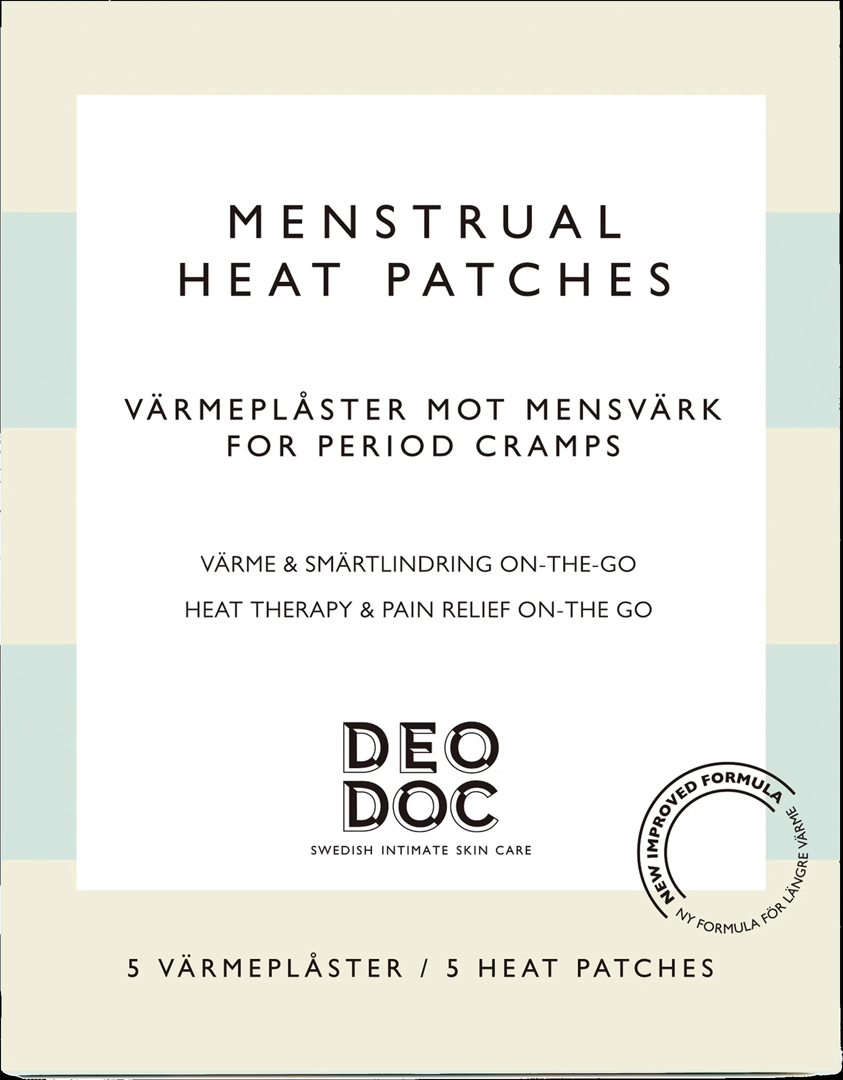 DeoDoc Soothing Heat Patch 5pcs