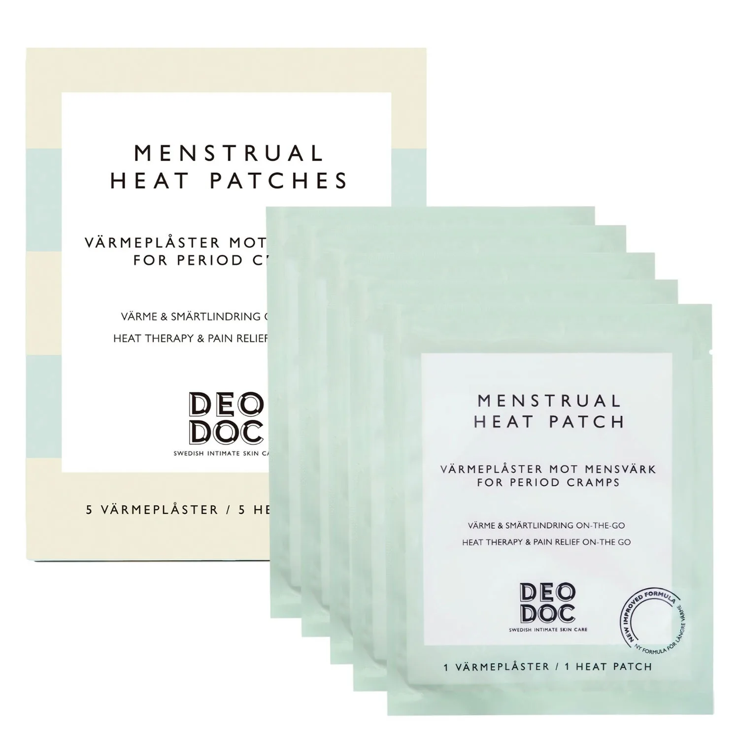 DeoDoc Soothing Heat Patch 5 st