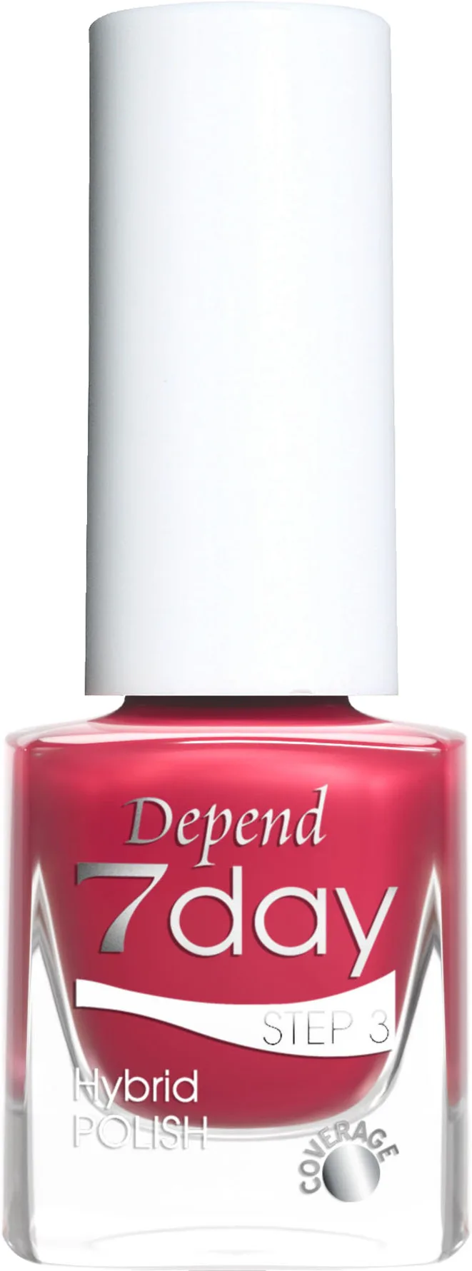7 Day Hybrid Nail Polish 7341 Rose Red