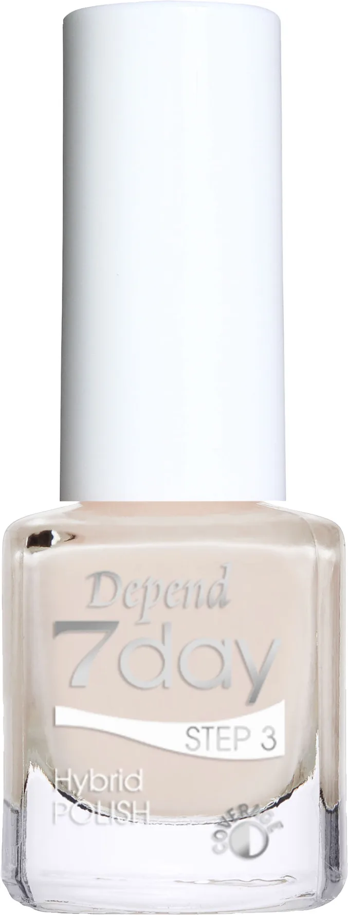 7 Day Hybrid Nail Polish - No Work, All Play Collection 7327 Milky White