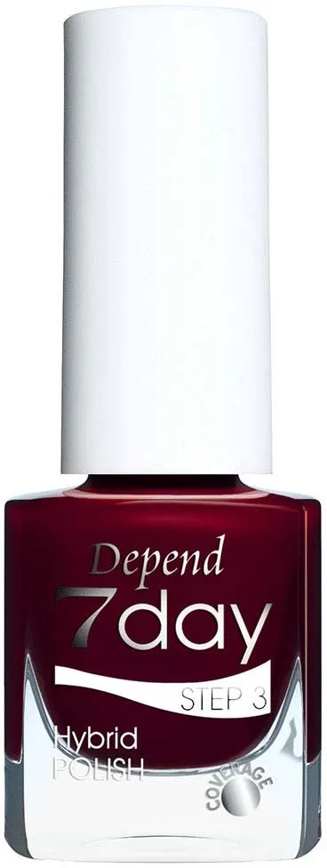 7 Day Hybrid Nail Polish 7329 Dress Of Bordeaux