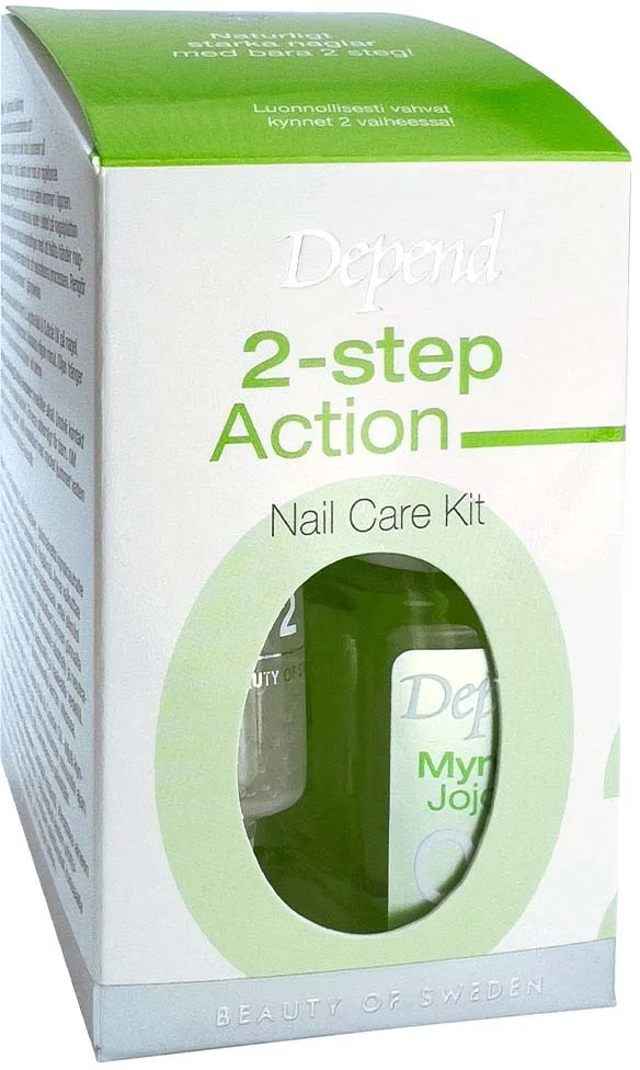 Depend O2 Nail Care 2 step Action Nail Care Kit 1 stk