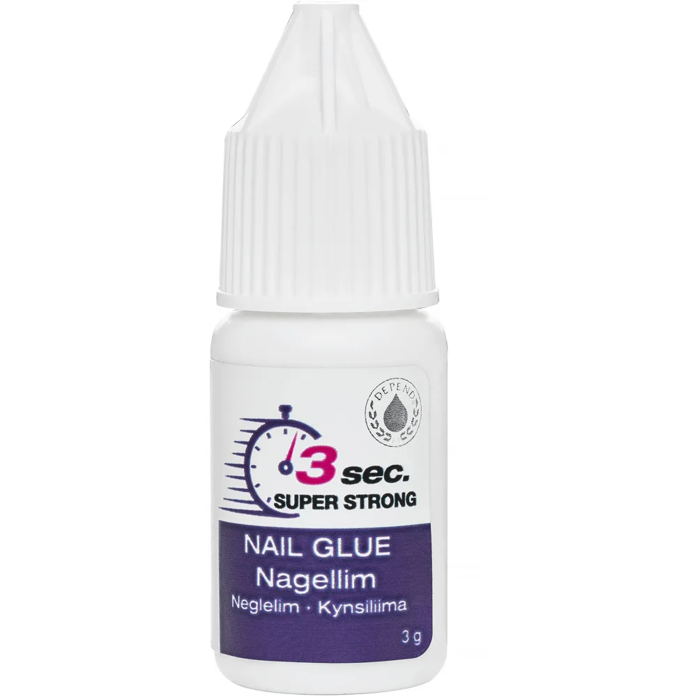 Depend 3 Sek. Naturellt Nagellim