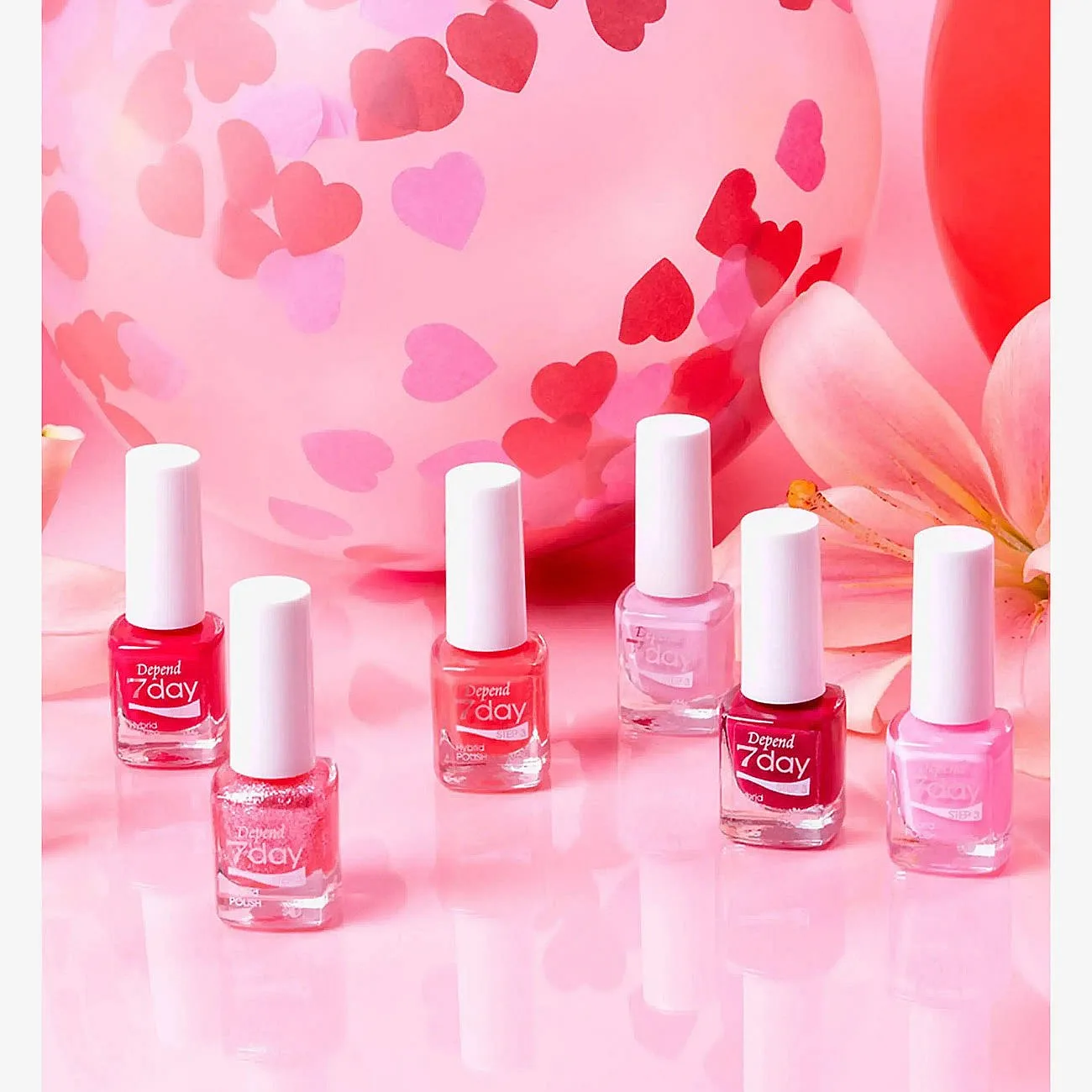 7day 50 Shades Of Pink 70149 Pink Ember