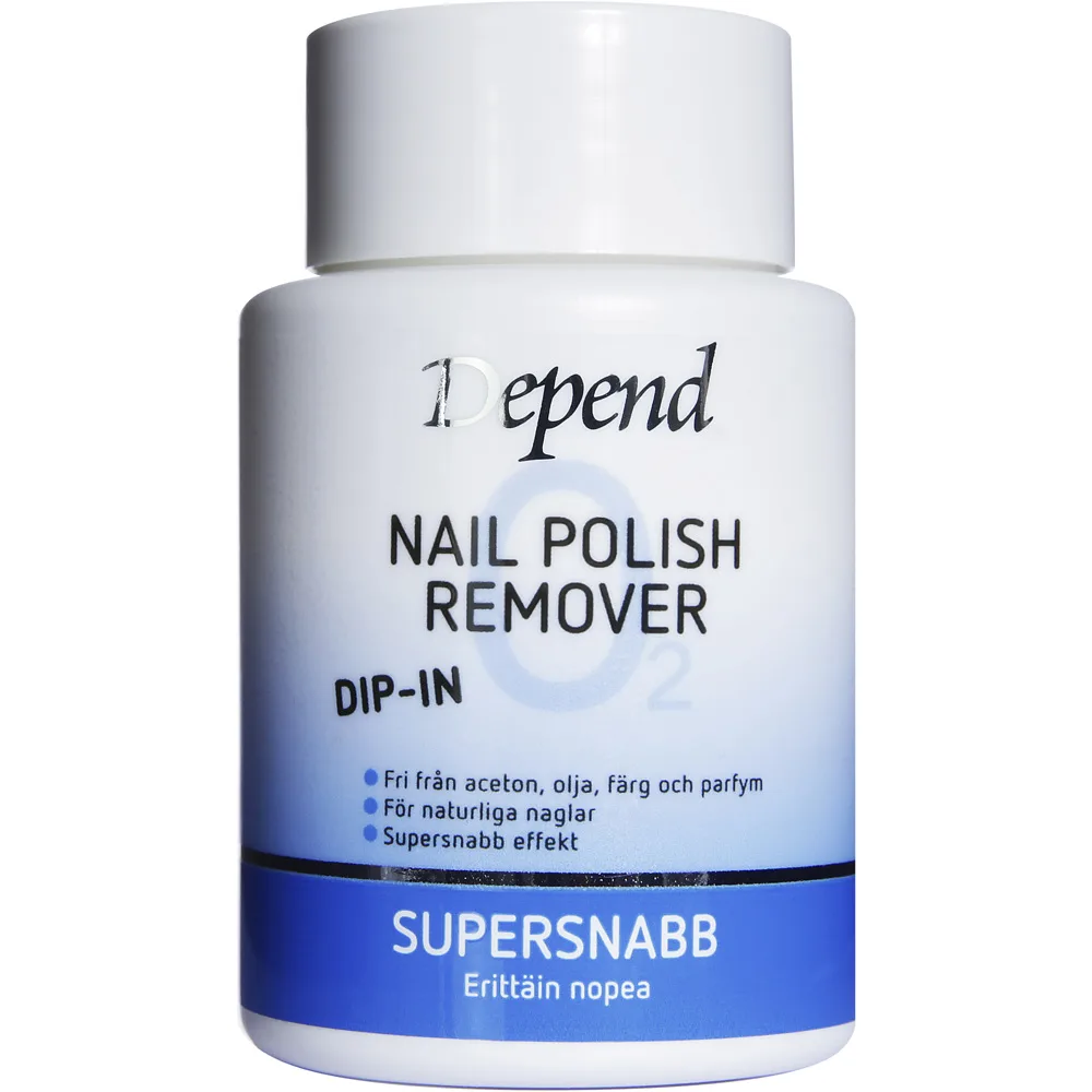 Depend O2 Dip-in Supersnabb Blå 75ml 75 ml