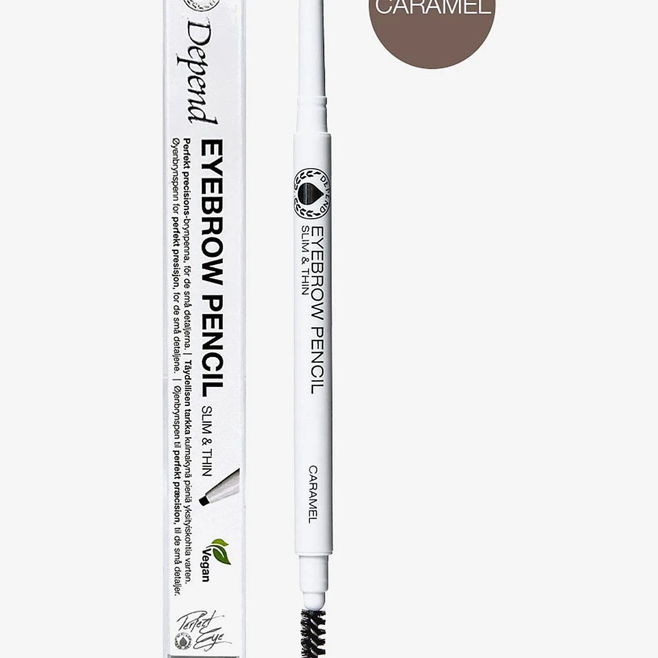 Depend Cosmetic Eyebrowpen. Slim&Thin Caramel - Nude - ONE SIZE