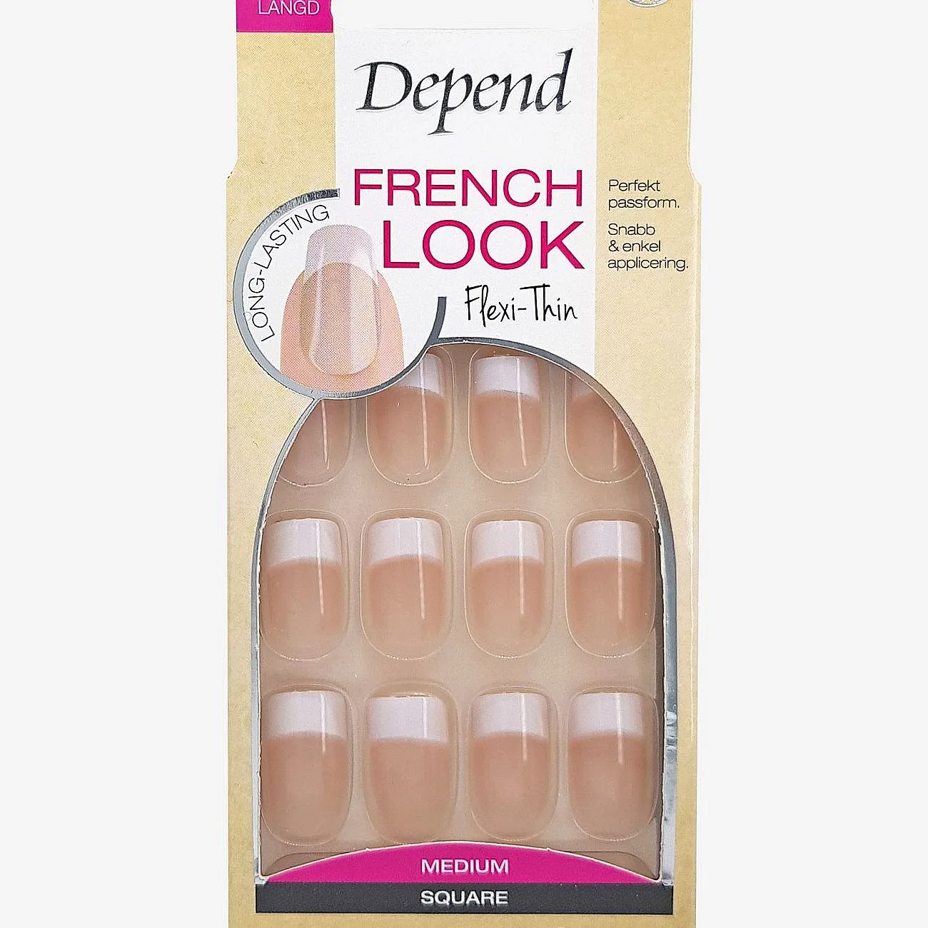 Depend Cosmetic French Look Beige Medium Sq - Nude - ONE SIZE