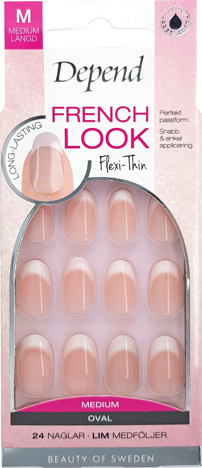 Depend Cosmetic French Look Rosa Oval - Nude - ONE SIZE