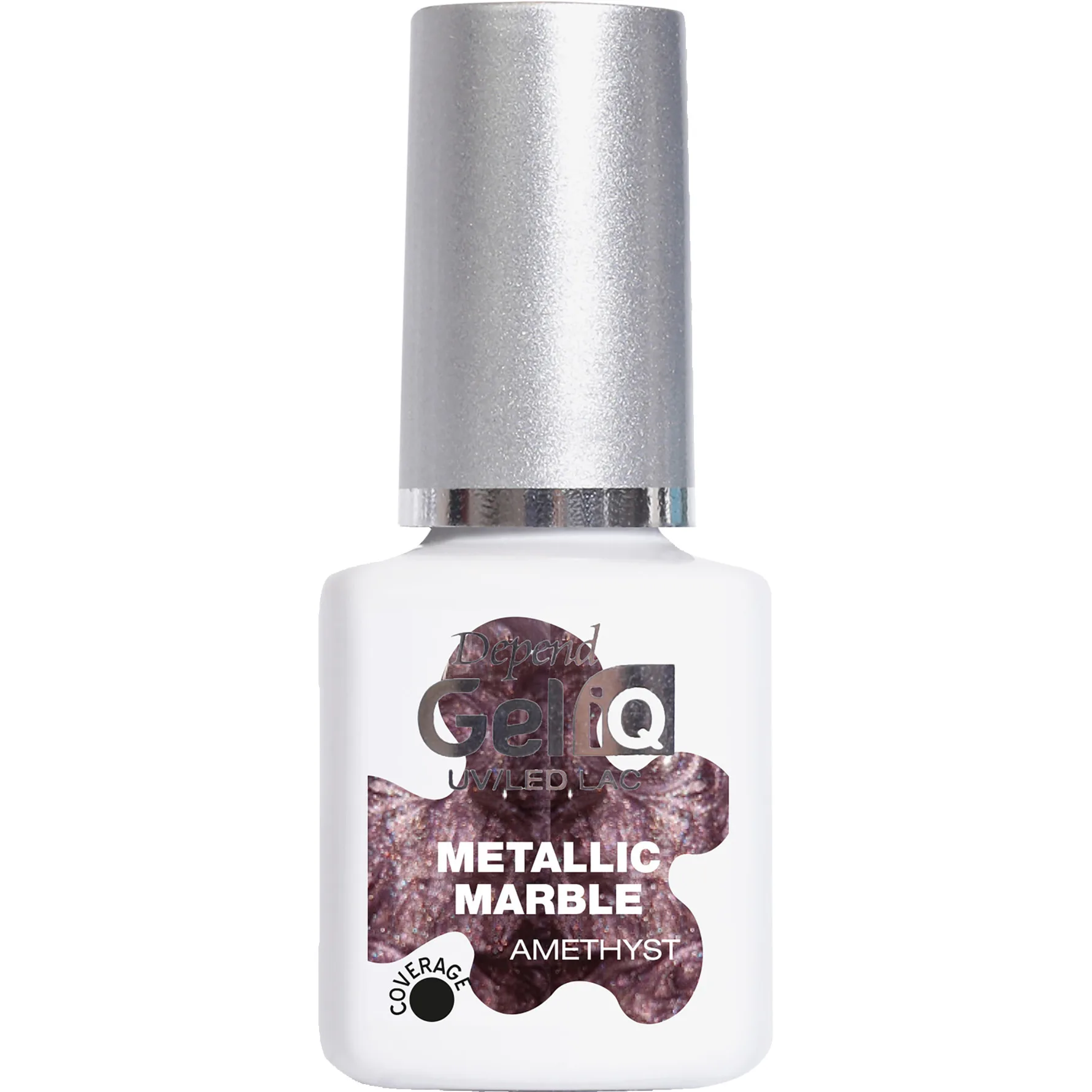 Gel iQ Effect Metallic Marble Amethyst 5ml