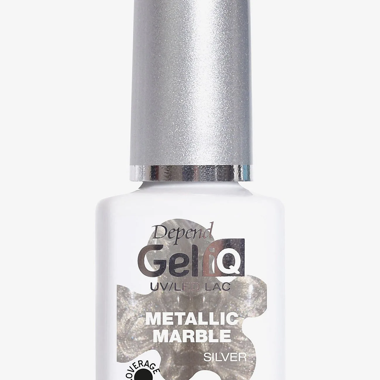 Depend Cosmetic Gel iQ Effects Metallic Marble 5 ml - Silver
