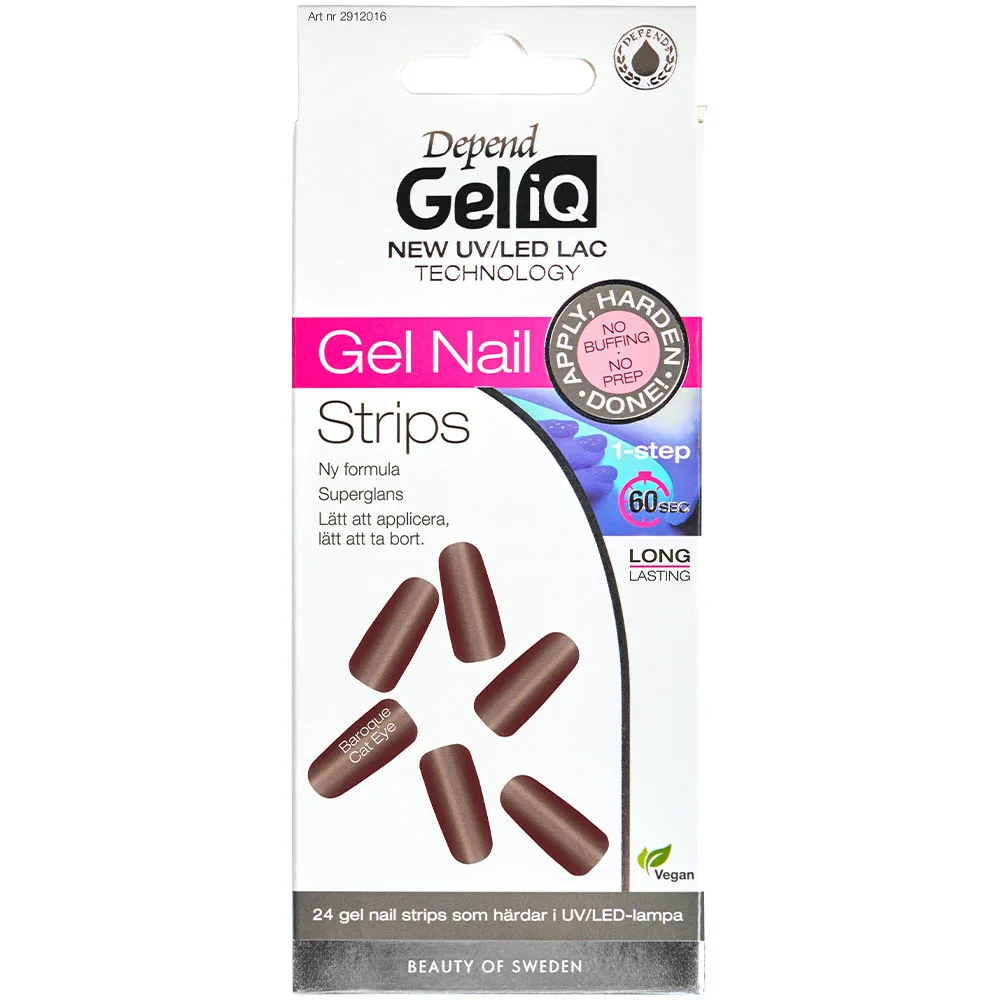 Depend Gel iQ Gel Nail Strips Turtle Shell