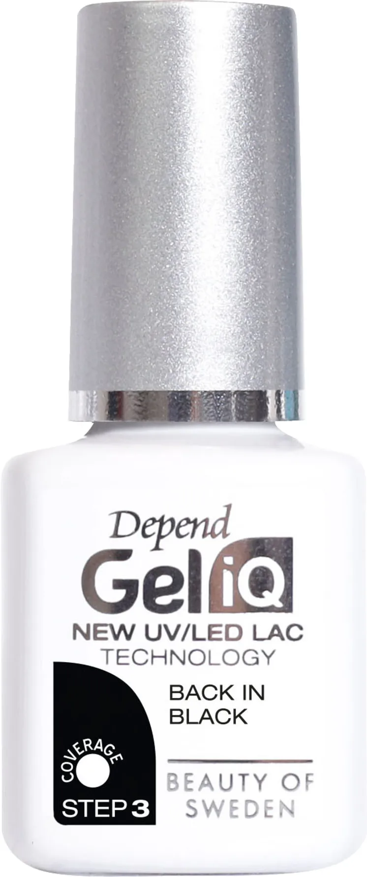 Depend Gel iQ Gel Nail Polish Back in Black