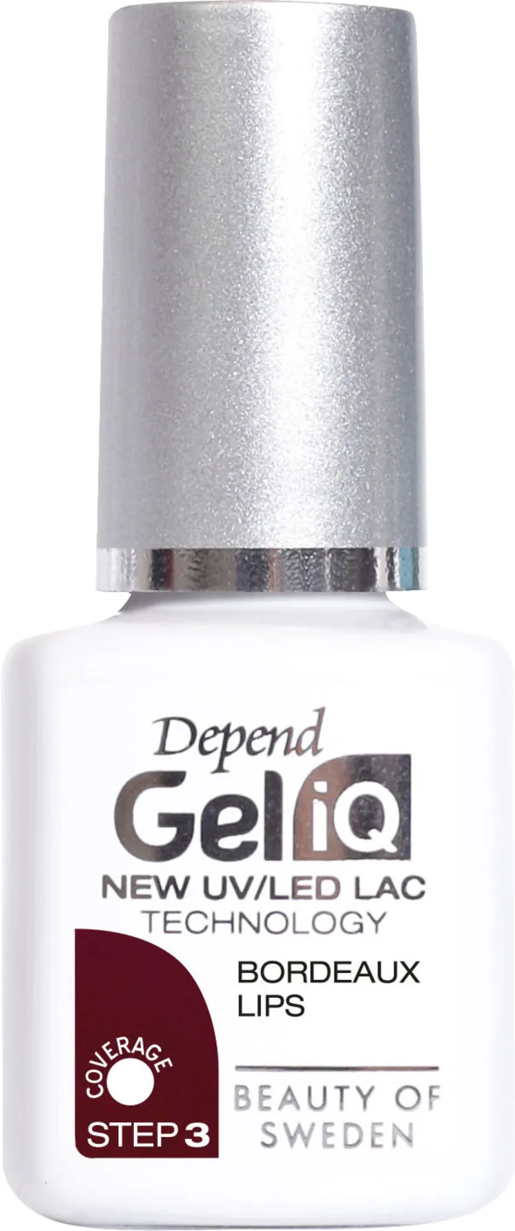 Depend Cosmetic Gel iQ Polish Step 3 - 5 ml - Bordeaux Lips