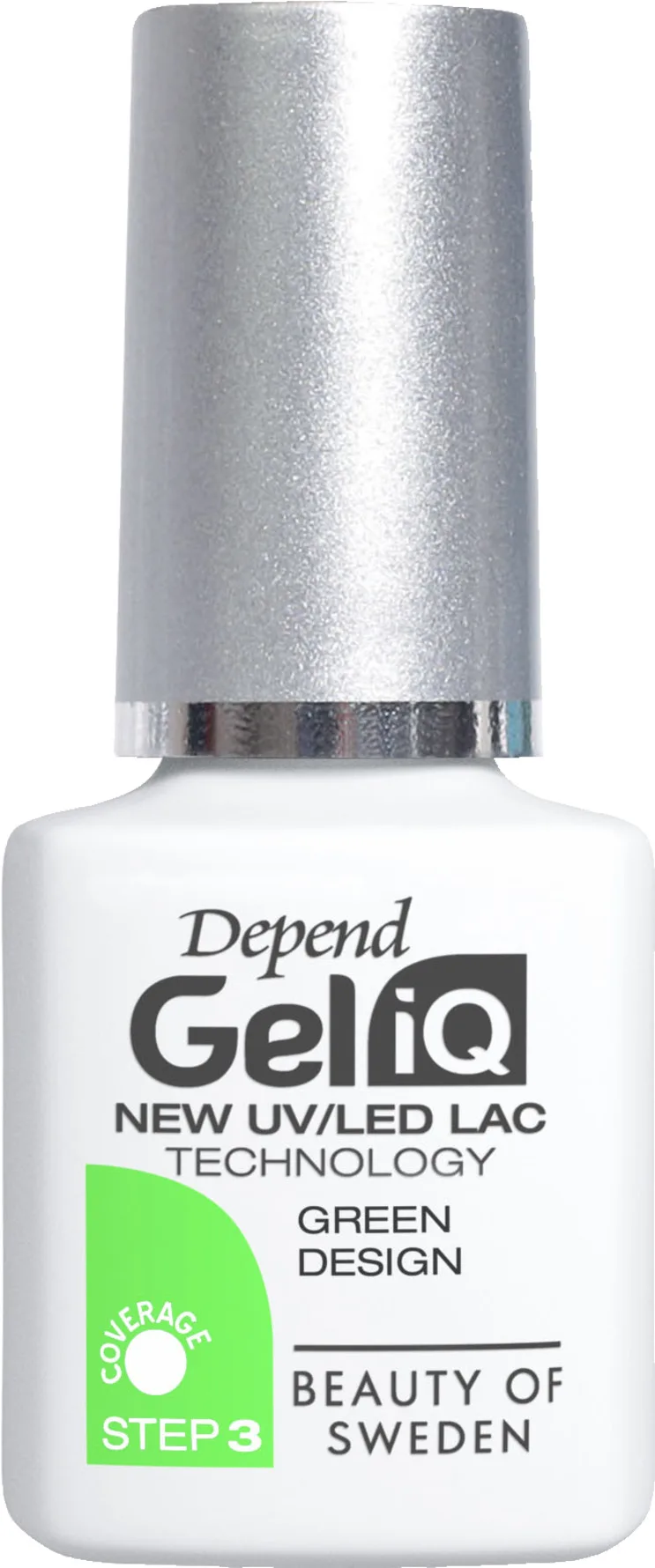 Depend Cosmetic Gel iQ Polish Step 3 - 5 ml - Green Design