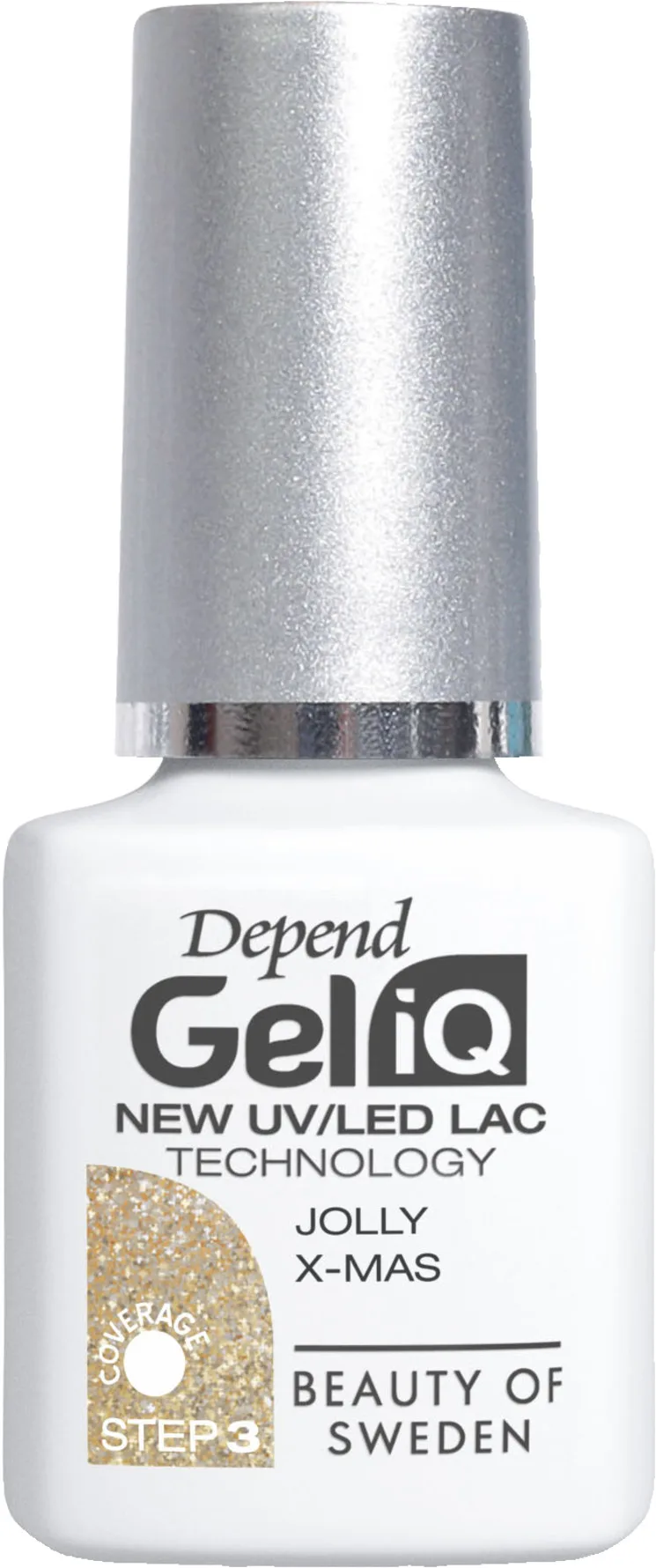 Depend Cosmetic Gel iQ Polish Step 3 - 5 ml - Jolly X-mas