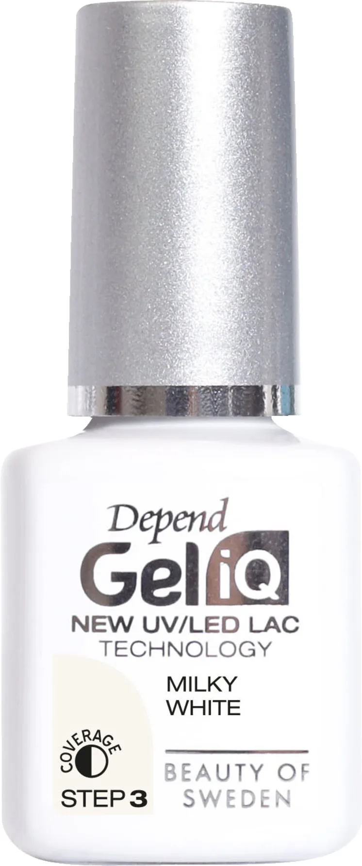 Depend Cosmetic Gel iQ Polish Step 3 - 5 ml - Milky White