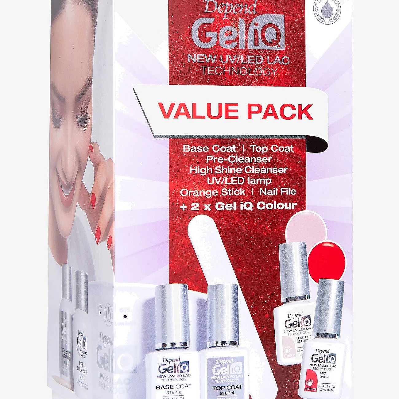 Depend Cosmetic Gel Iq Value Pack Se/Fi - Nude - 1 ST