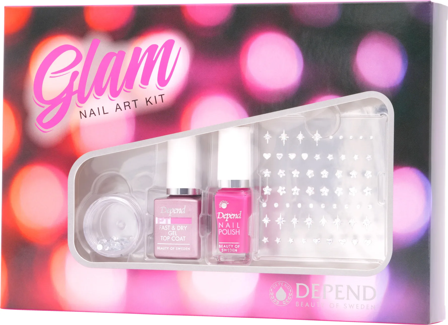 Glam Nail Art Kit Gift Box