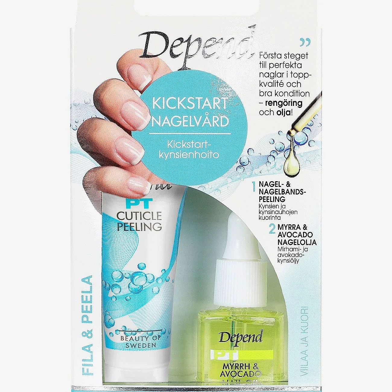 Depend Kickstart Nail Care
