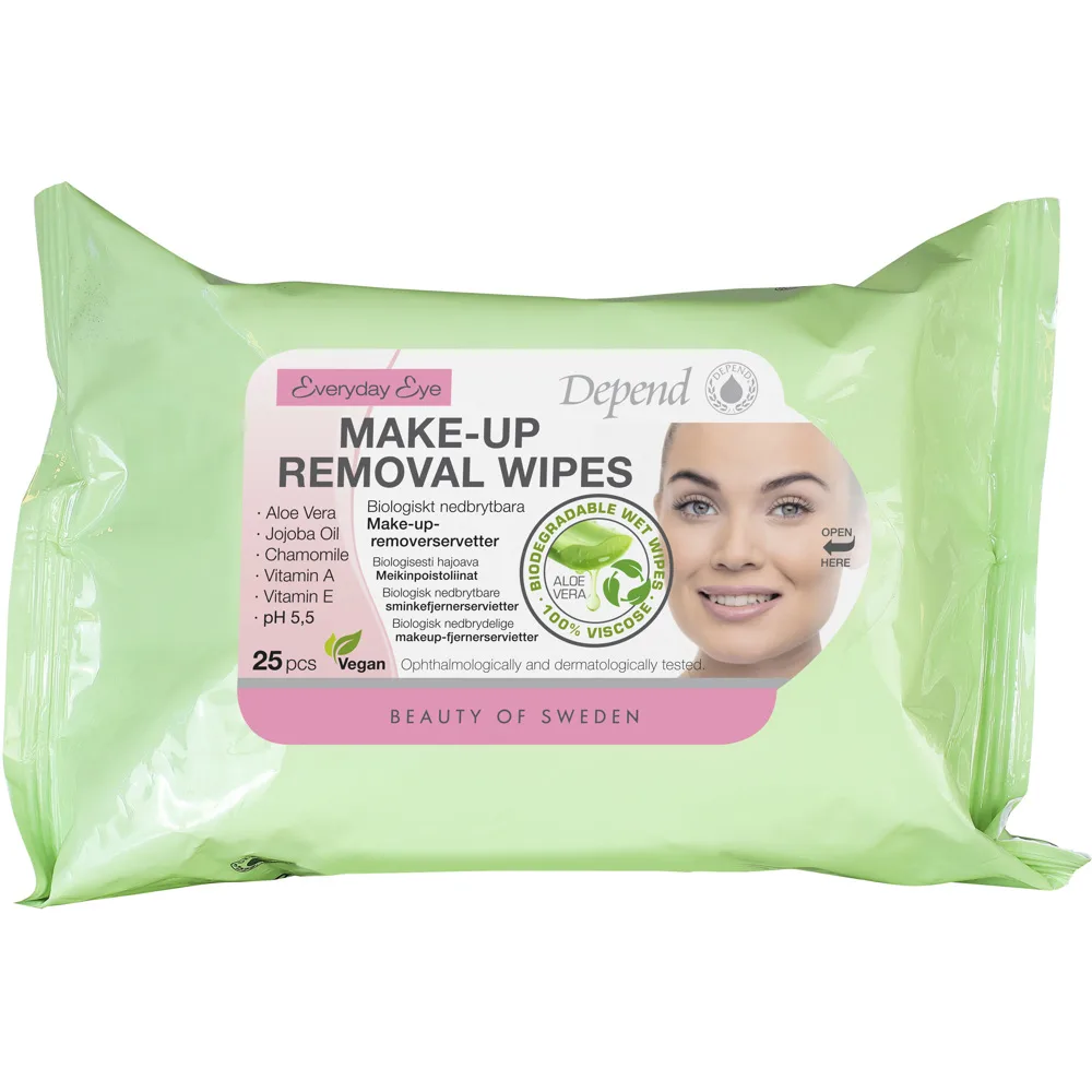 Depend Make-up Removal Wipe 1 st