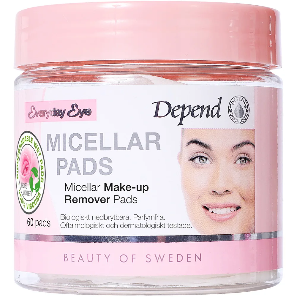 Depend Micellar Make-Up Remover Pads 60 st