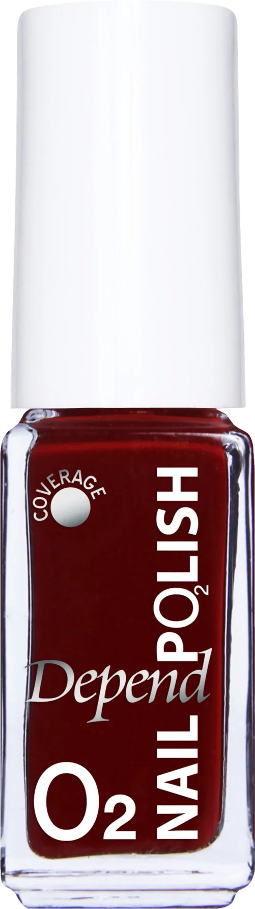 Depend Cosmetic Minilack Oxygen Färg A534 - Red - 5 ML