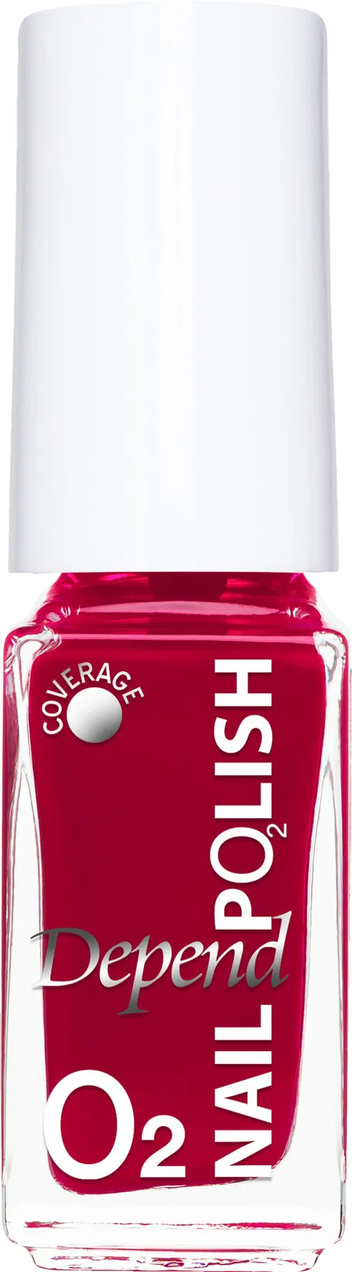 Depend Cosmetic Minilack Oxygen Färg A715 - Red - 5 ML
