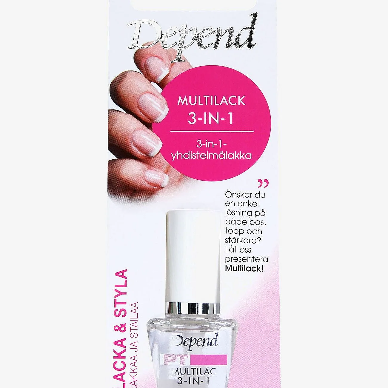 Depend Multilack 3-in-1