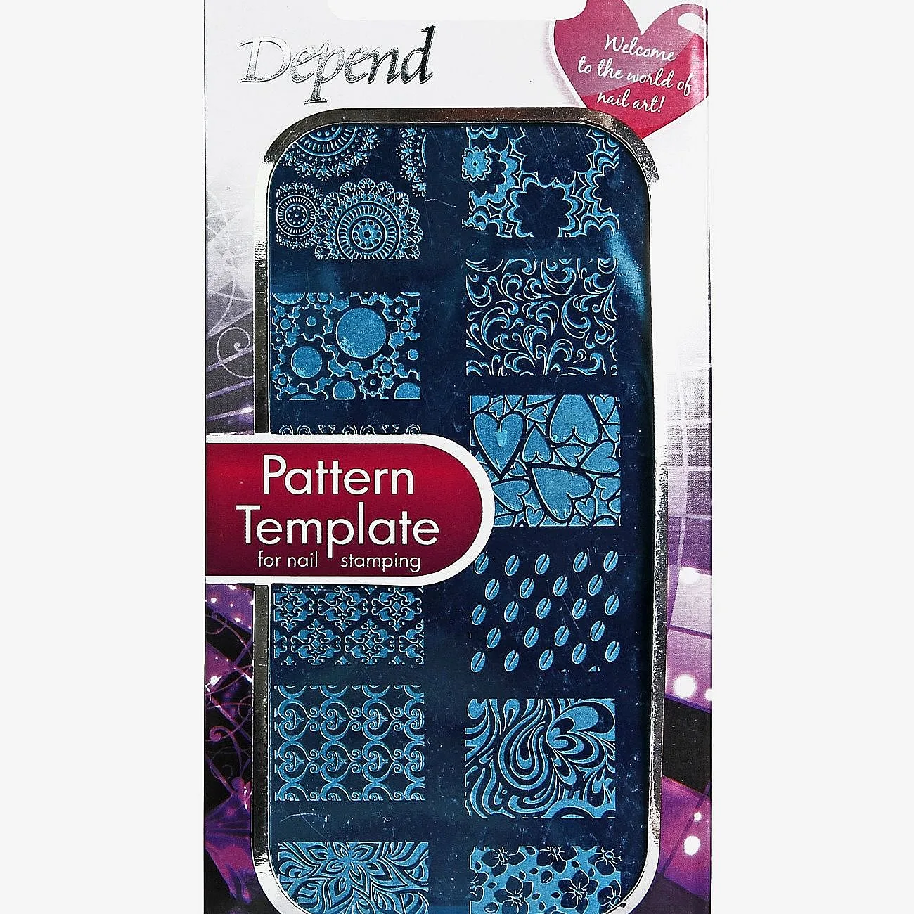 Depend Cosmetic Pattern Template - Nude - ONE SIZE