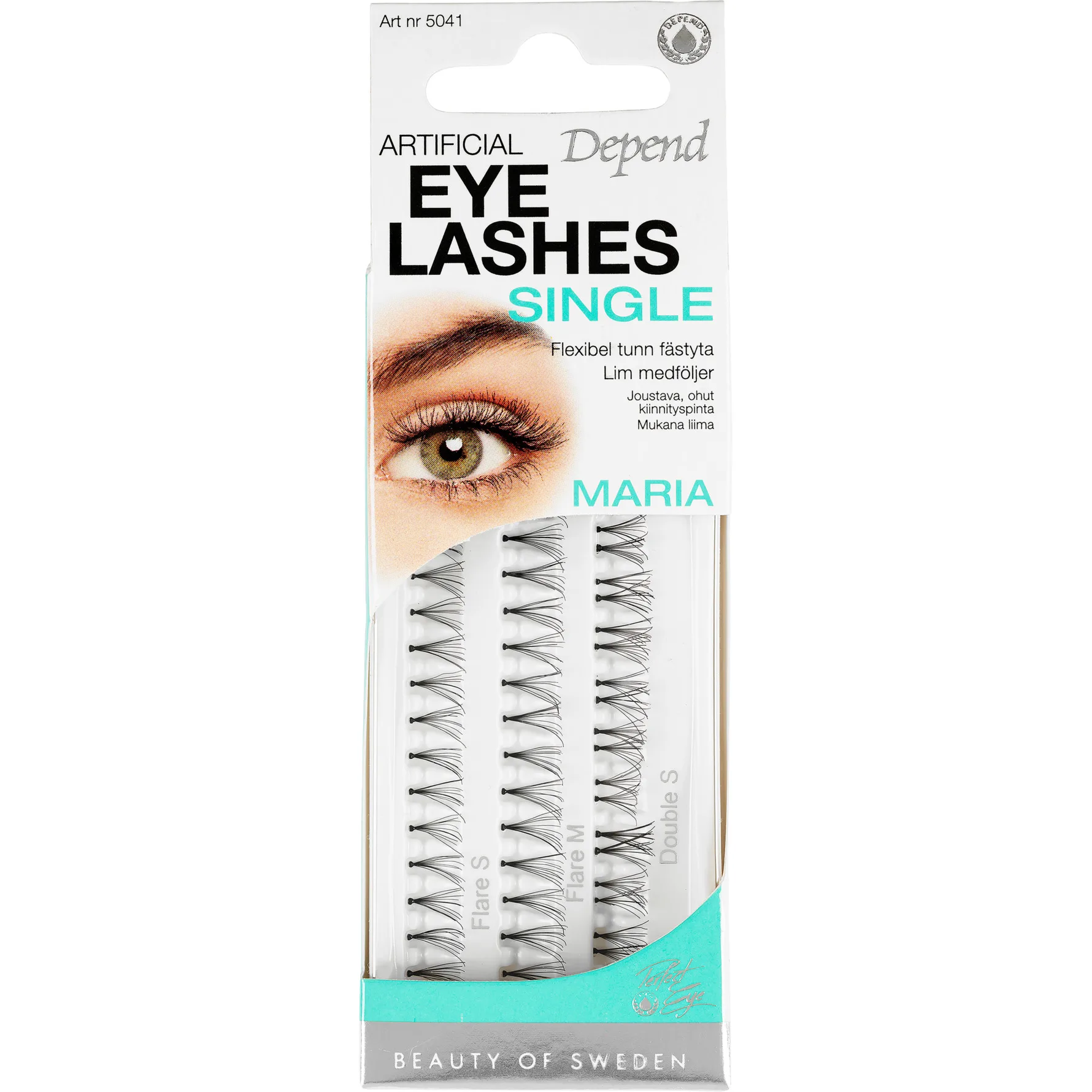 Depend Cosmetic Pe Eyelashes Maria - Nude - ONE SIZE