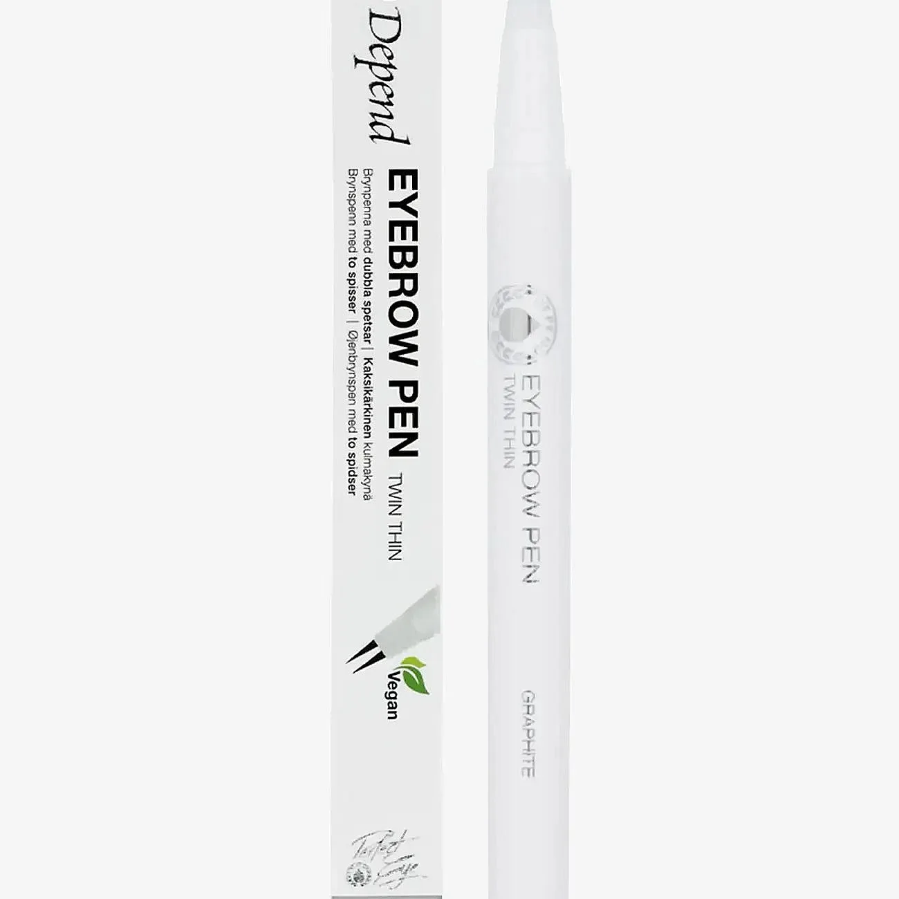 Depend Perfect Eye Eyebrowpen. twin thin Graphite