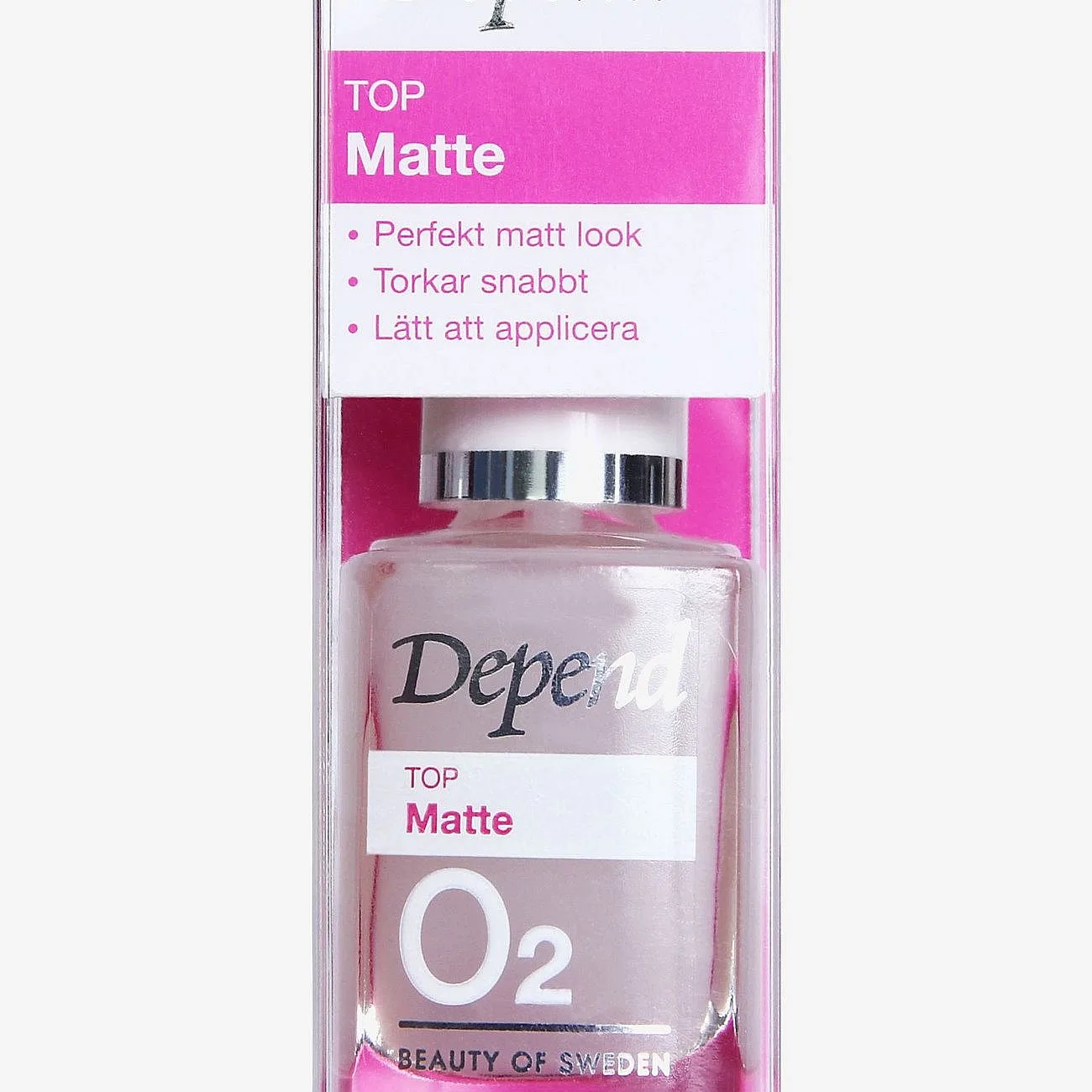 Depend Cosmetic Top Matte 11Ml - Nude - 11 ml