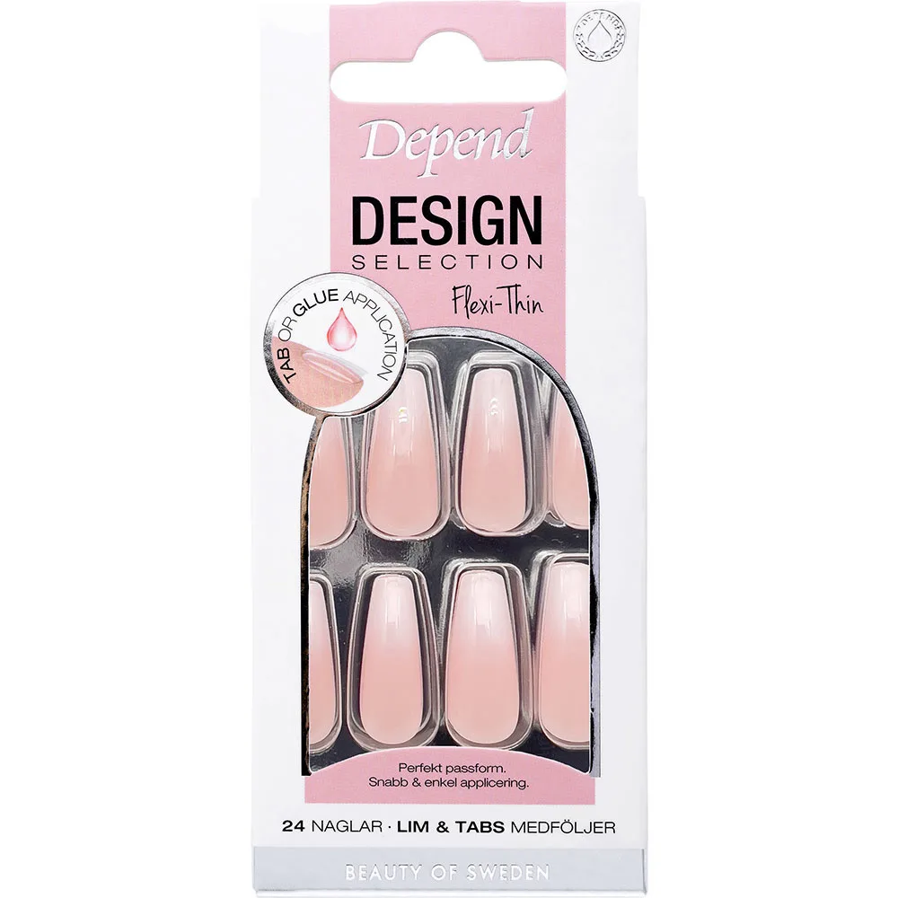 Depend Design Selection Flexi-Thin Dark Scarlet Short Coffin