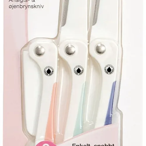 Depend Ansikts- & Ögonbrynskniv 3-pack